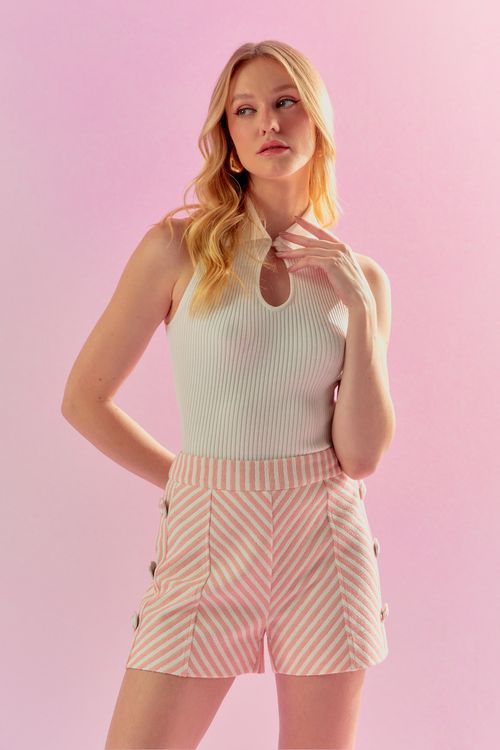 Short Listra Eco Lily - Fondant