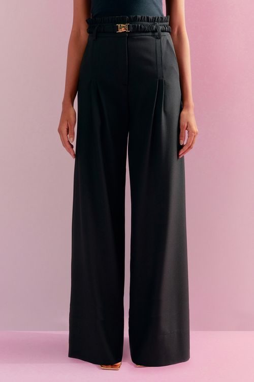 Calça Crepe Clochard - Preto