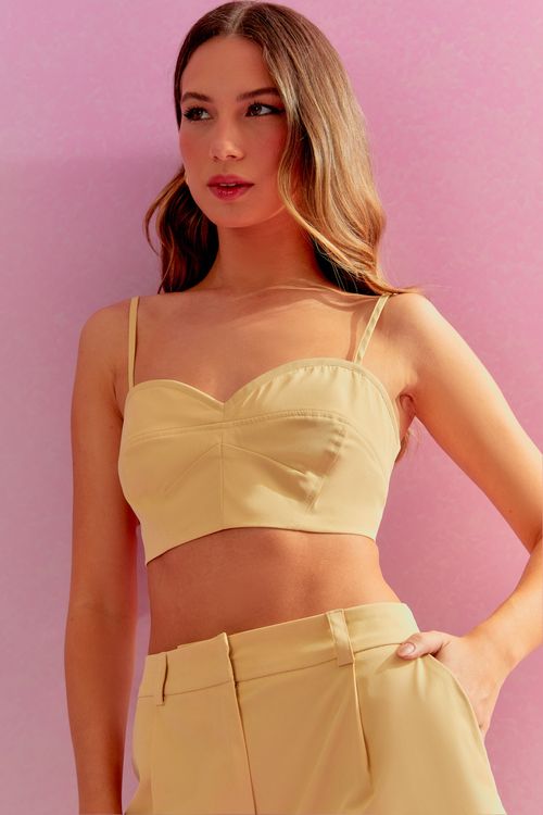 Conjunto Sarja Paper Jorts - Pérola