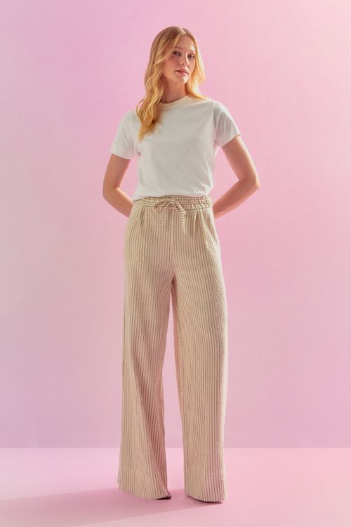 Calça Listra Eco Sportiv - Off White