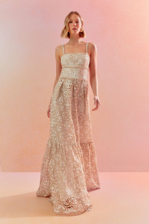Vestido Laise Lamour - Pérola