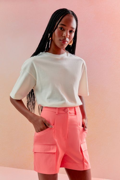 Blusa Max Tee - Off White