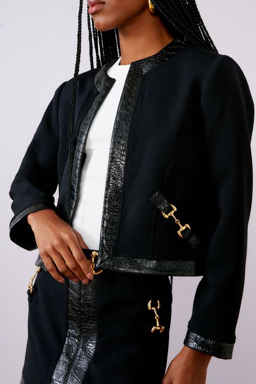 Casaco York Moldura Metais