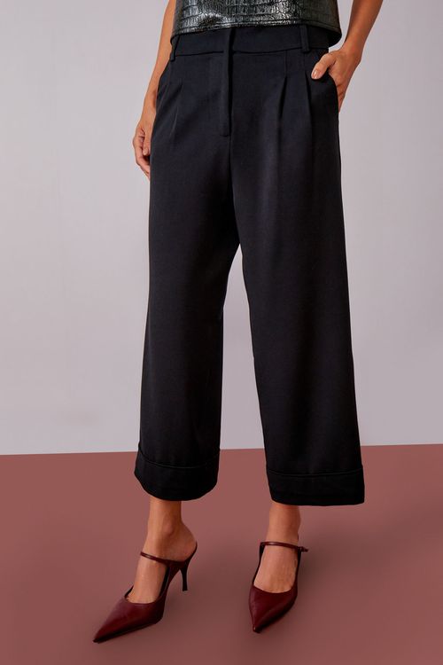 Calça Pantacourt York - Preto