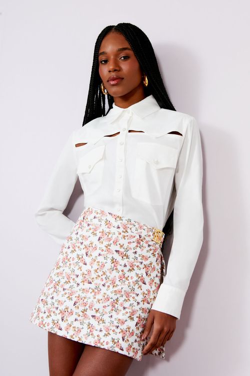 Short Saia Estampa Liberty - Estampa Liberty