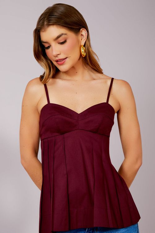 Bata Tricoline Pences - Merlot
