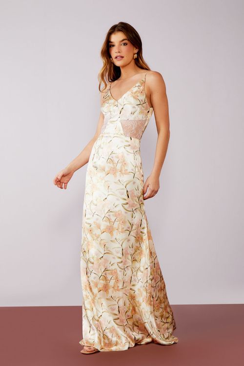 Vestido Sleep Estampa Floral Alquimia