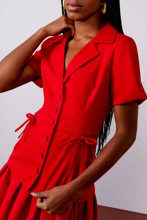 Blusa Gorgurão Bar Montaigne - Scarlat