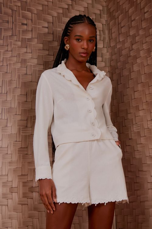 Conjunto Linho Bordado Cool People