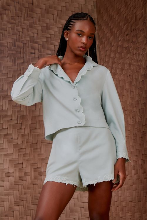 Conjunto Linho Bordado Cool People