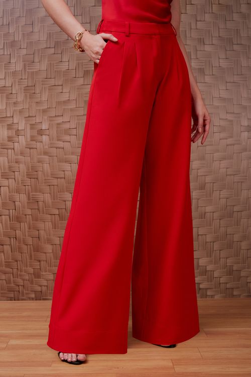 Calça London Pregas