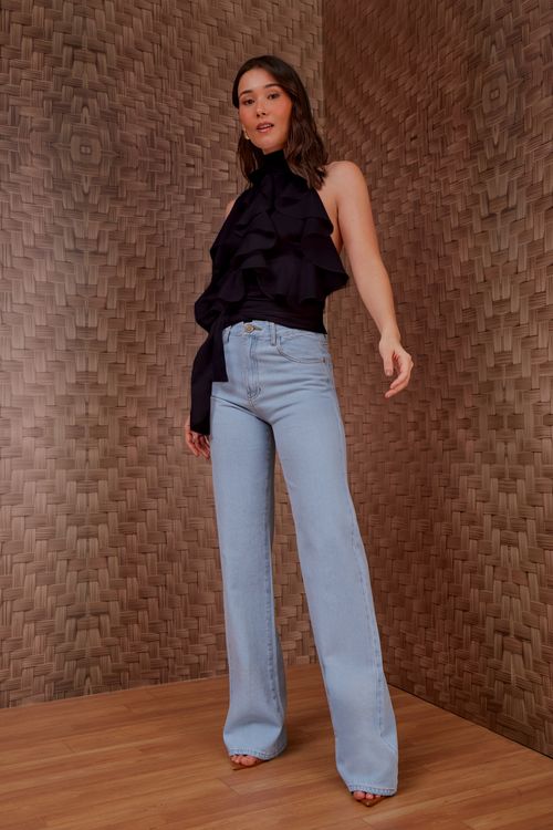 Blusa Voil Atacama Babado