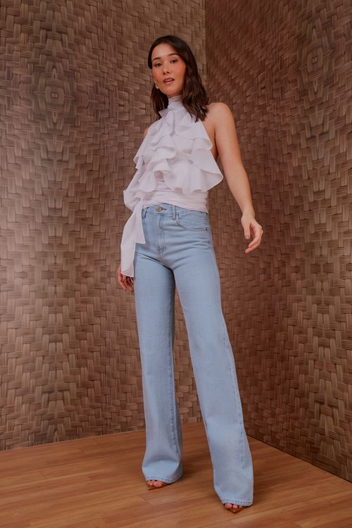 Blusa Voil Atacama Babado