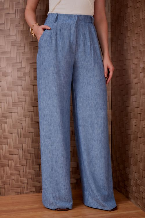 Calça Flush Cós Franzido