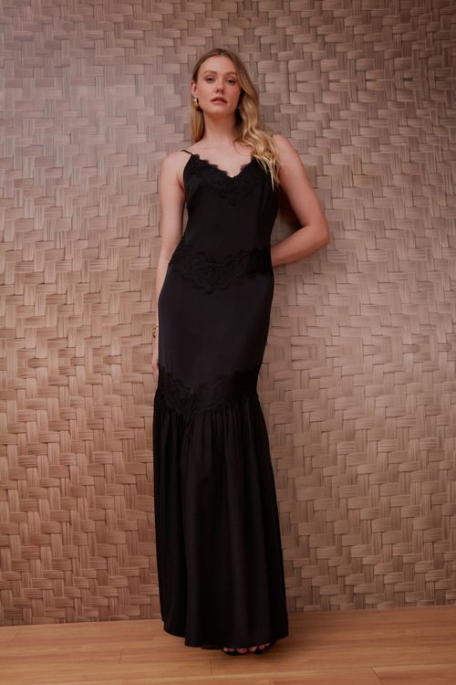 Vestido Núbia Fluid Boudoir
