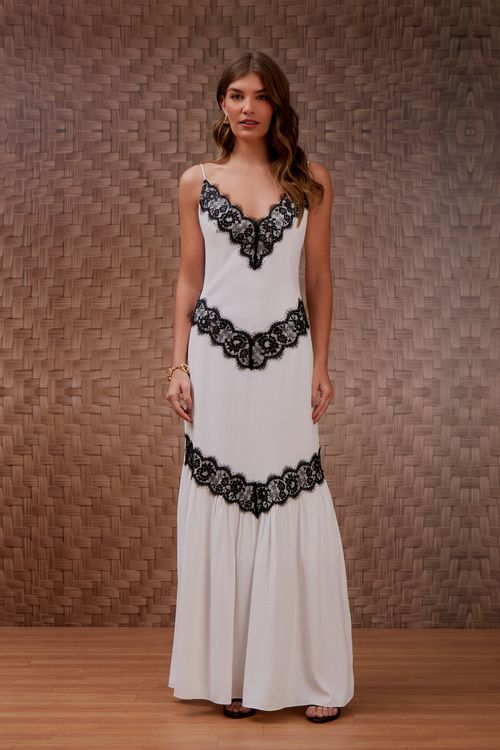 Vestido Núbia Fluid Boudoir