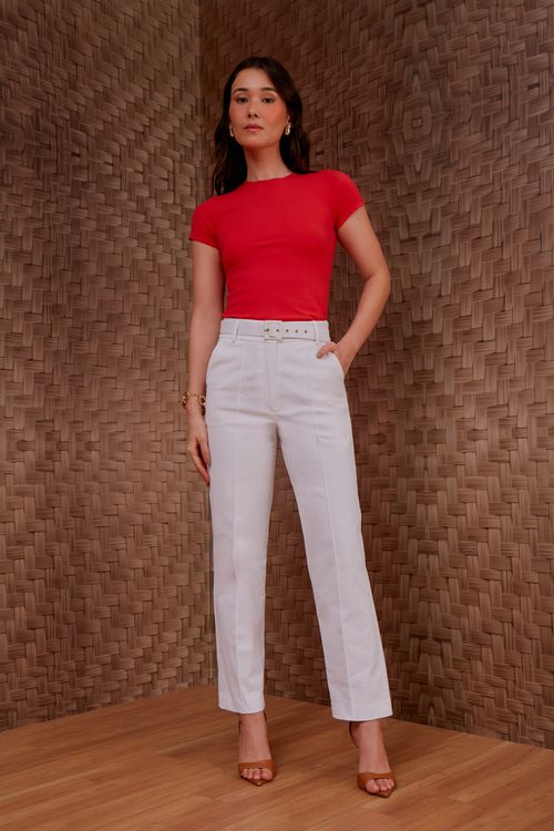 Calça Power Nervura Reta