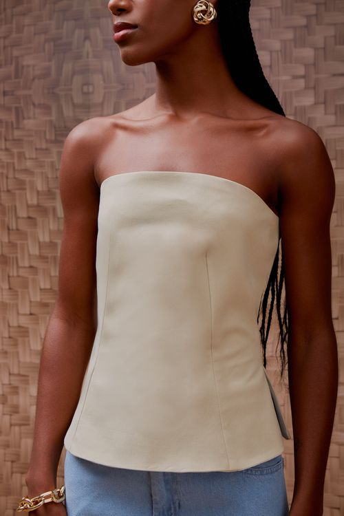 Blusa Corset Power Sem Alça