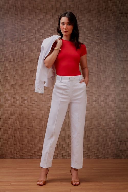 Blusa Slim Malha Cotton