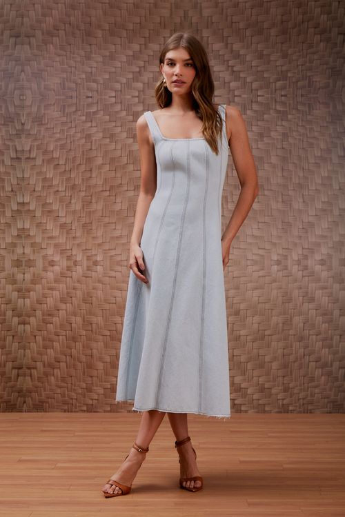 Vestido Jeans Nesgas