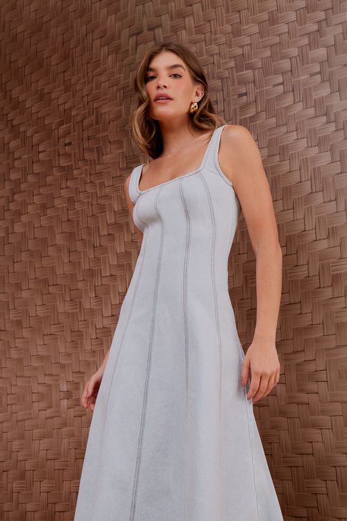 Vestido Jeans Nesgas