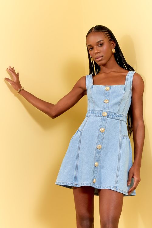 VESTIDO JEANS GODE LION