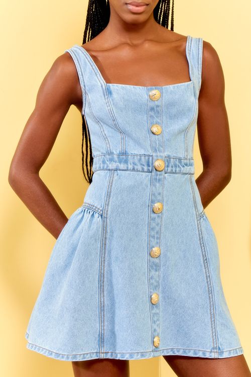 VESTIDO JEANS GODE LION