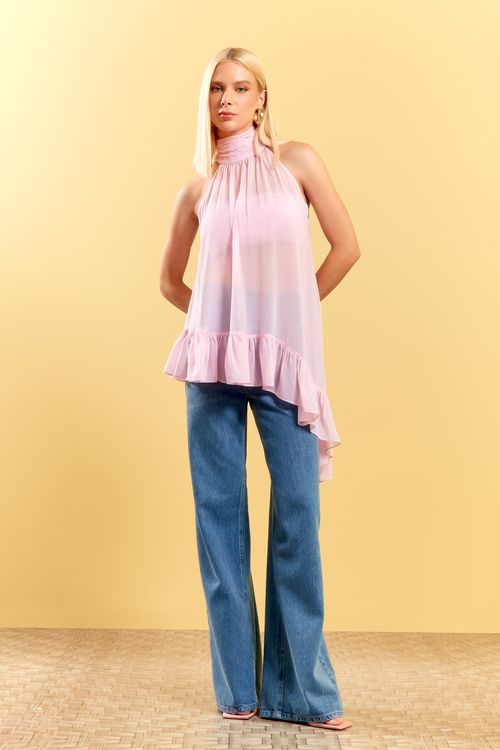 BATA MUSSELINE BABADOS DIAGONAL