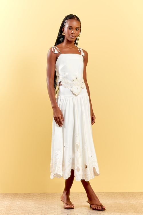 CONJUNTO TRICOLINE BORDADO ARABESCO