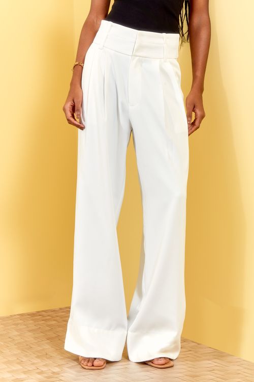 CALÇA ALFAIATARIA CÓS DUPLO