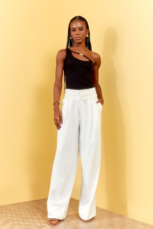 CALÇA ALFAIATARIA CÓS DUPLO