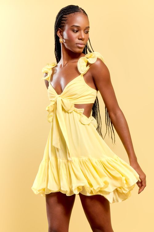 VESTIDO MUSSELINE GGT LAÇO