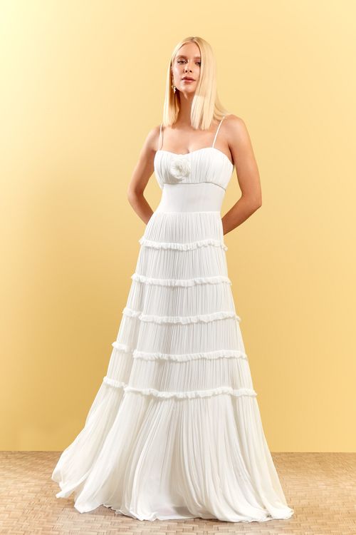 VESTIDO MUSSELINE GGT FLOR