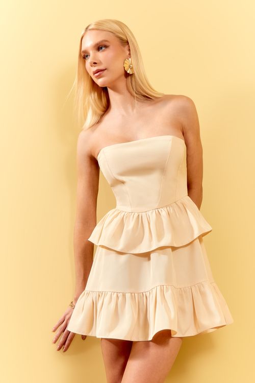 VESTIDO KYOTO BASQUE CORSET