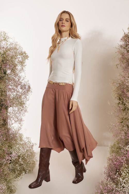 SAIA CUPRO DE VISCOSE PONTAS