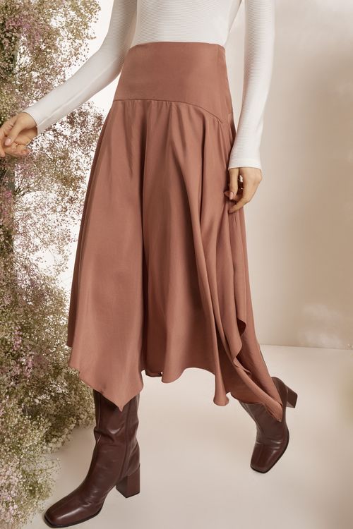 SAIA CUPRO DE VISCOSE PONTAS