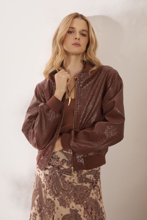 JAQUETA BOMBER TRESSE VEG
