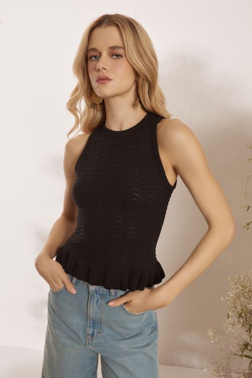 REGATA TRICOT BABADO